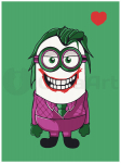Maalimiskomplekt numbrite j&auml;rg, Minion Joker 15 x 20