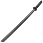 Puidust m&otilde;&otilde;k, 53 cm, must