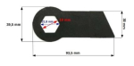 Tera-vertikulaator Castorama SPS38 HECHT 5654 SET, 18 tk.