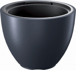 &Uuml;mmargune pott Prosperplast Heos DBHEM400-S433, must