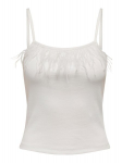 ONLY naiste top 15289473*02, valge
