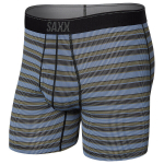 Meeste bokserid, Saxx Quest Qdm Boxer Brief Fly, Sinine - Solar Stripe Twilight 66758-601, S