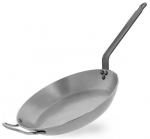 De Buyer Carbone Plus pann, s&uuml;sinikterasest, 32 cm