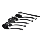 K&ouml;&ouml;gitarvete Komplekt Quttin Must Nailon (6 tk)