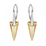 H&otilde;bedast k&otilde;rvar&otilde;ngad "Spike II (Golden Shadow)" Swarovski&trade; kristallidega DS02A549