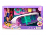 Filmikomplekt, mis koosneb 2 nukust ja Barbie paadist