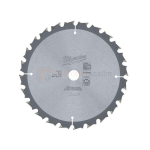 Saeketas puidule Milwaukee 165 x 15,87 x 1,6 mm, 24 hammast