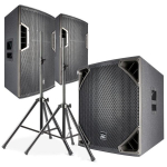 K&otilde;larite komplekt Power Dynamics PD-6 aktiivne 2.1 - 3400W