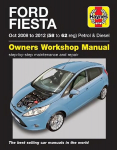 Ford Fiesta: (Oct '08-'12) 58 to 62