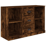 vidaXL puhvetkapp, suitsutatud tamm, 104,5 x 35,5 x 67,5 cm, tehispuit