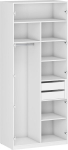 Moodulkapp Halmar Flex - K5, valge