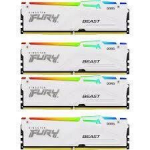 Operatiivm&auml;lu (RAM) Kingston Fury Beast RGB 64GB (4x16GB) DDR5 6000MT/s CL40 XMP KF560C40BWAK4-64