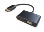 Adapter DisplayPort to HDMI + VGA-adapter v1.4 / 4K@30Hz