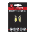 Auto LED Pirnid EinParts C5W Festoon 36mm 6000K 12V - 2 tk