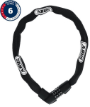 Jalgrattalukk Abus Tresor 1385/75, must