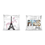 Dekoratiivne padjakate Paris, 40x40 cm