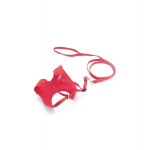 Comfy traksid koos rihmaga lemmikloomale Alex, 120 cm, punane