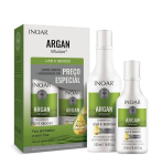 Siluv ja &otilde;rn juuksehooldustoodete komplekt INOAR Argan Infusion Smooth and Silky Duo Kit: &scaron;ampoon 500 ml + palsam 250 ml