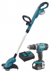 Akut&ouml;&ouml;riistade komplekt Makita Combo DLX2114S