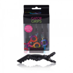 Juukseklambrid Framar Rubberrized Jaw Clip, 4 tk.
