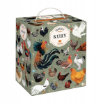 V&auml;rviline kanade pusle, 1000 t&uuml;kki, perele