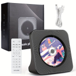 Mp3 m&auml;ngija Kaasaskantav CD-m&auml;ngija Bluetoothiga, Juoda