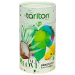 Roheline lahtiste lehtede tee Pina Colada, Tarlton, 100g