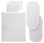 K&auml;rukomplekti voodipesu Lorelli, Happy Friends Mint