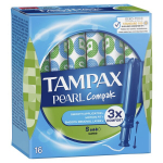Tampoonid Tampax Compak Pearl Super, 16 tk
