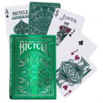 Bicycle Jacquard kaardipakk, roheline