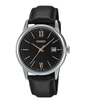 Meeste k&auml;ekell Casio, must, Zegarek Męski CASIO MTP-V002L-1B3UDF + BOX