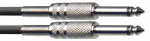 Stagg 2 x 6.35mm Jack TS 10m