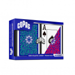 Copag 1546 Neoteric Poker Size Jumbo Index M&auml;ngukaardid Double Deck (punane ja roheline)