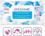 Niisked salvr&auml;tikud Cleanic Clean&Fresh, 200 tk