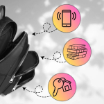 Naiste seljakott C1, must