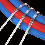 Juhtmete kinnitusriba, 4,6 * 300 mm (0,18 * 11,82 colio)