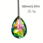 1tk Elegantne 50mm Kristall L&uuml;htteri P&auml;ikesep&uuml;&uuml;dja &Otilde;uekaunistus.