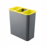 30L ristk&uuml;likukujuline plastpr&uuml;gikast kahe osaga - hall.