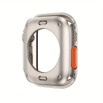 2-&uuml;hes Apple Watch Korpus, &Uuml;lilook, Sobib Seeria 9 8 7 6 45MM, Rose Golden