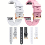 Nutikell 20mm QuickFit K&auml;ekellarihm Garmin Fenix 5S 6S 7S Naistele, &Scaron;viesiai mėlynas