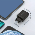 2tk 4-port USB seinalaadija komplekt - Kiirlaadimisega adapter iPhone, Samsung, Moto ja Android seadmetele.