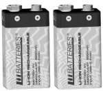 Liitium-ioon aku 9v usb-c, 2tk