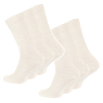 Meeste sokid, 100% puuvill, Clark Crown&reg;, ecru-naturaalne puuvilla v&auml;rv, 6 paari