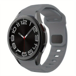 Galaxy Watch 6 Classic 47mm 43mm Silikoonist Rihm., Pilka