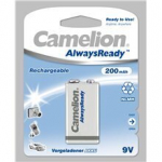 Patarei Camelion Always Ready Rechargeable Batteries Ni-MH, 9 V, 200 mAh, 1 tk.