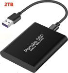 V&auml;line k&otilde;vaketas V&auml;line k&otilde;vaketas 2tb/1tb/500g kaasaskantav vee- ja p&otilde;rutuskindel (must)