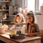 Kopp koos tarvikutega hamstrile Furrever Friends Miku Easy Small, pruun