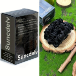 Siidist juuksekummid, 3 tk,, Juoda