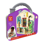 Lukku- ja v&otilde;tmes&uuml;steem - HAPE - 87-1111 - Puit - 10 cm x 5 cm x 2 cm - Hariv