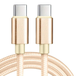 60W Type-C Kiirkaabel USB-C MacBooki jaoks, Auksinės spalvos